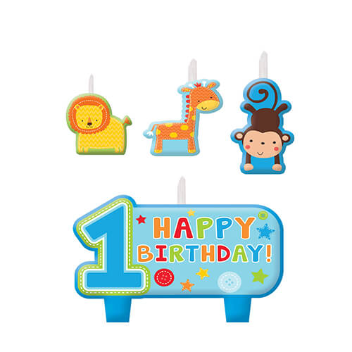 Party Balloon Candle Birthday Set