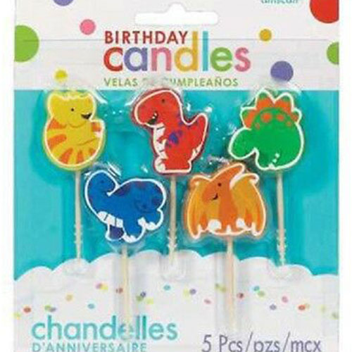 CANDLES DINOSAUR ICON