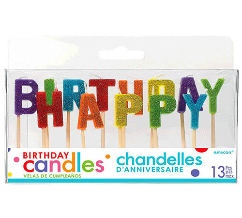 Party Balloon (12)Pick Candles H Bday Primary