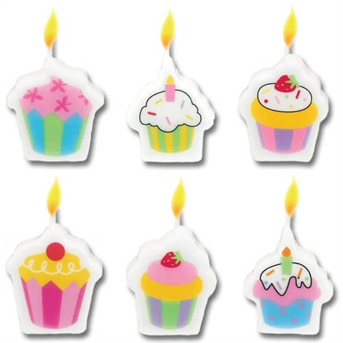 AMSCAN BB103352 SWEET STUFF MINI CANDLES