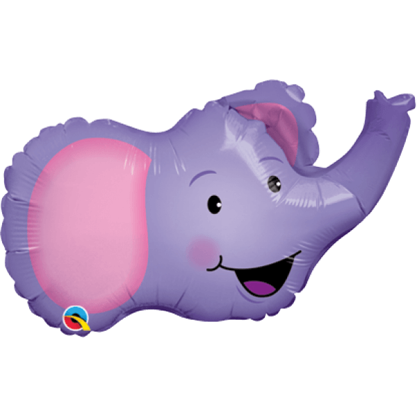 Party Balloon 14" Elated Elephant Foil Balloon
