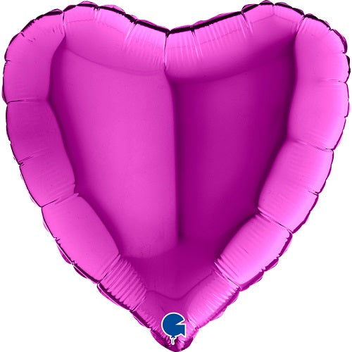 Party Balloon Purple Heart 18" Foil balloon 