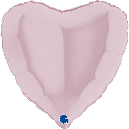 Party balloon Pastel pink Heart 18" Foil Balloon 