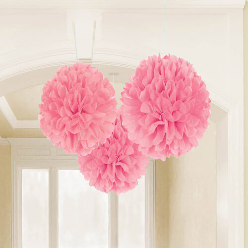 Party Balloon Pink Fluffy Decotration 