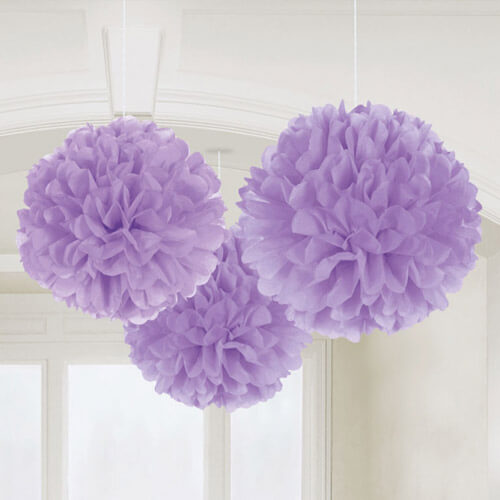 Party Balloon Lilac Fluffy Decoration