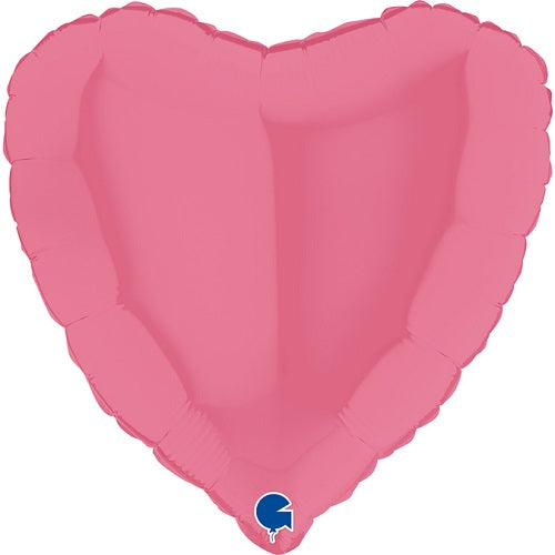 Party Balloon Bubble Gum Heart 18" Foil Balloon 