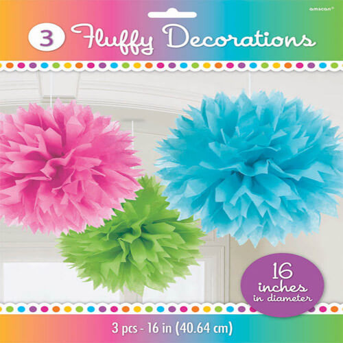 Party Balloons Multi Color Fluffy Decoration 