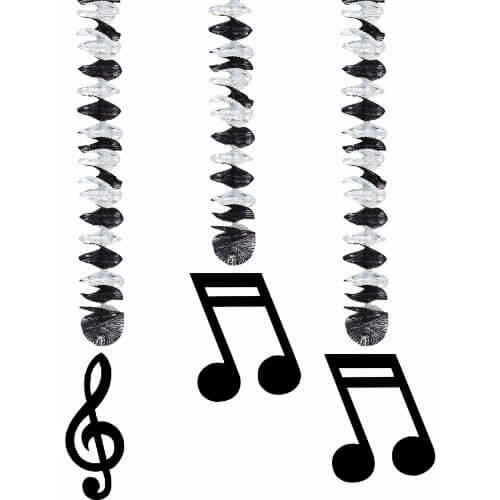 Party Balloon Musical Note Cutout