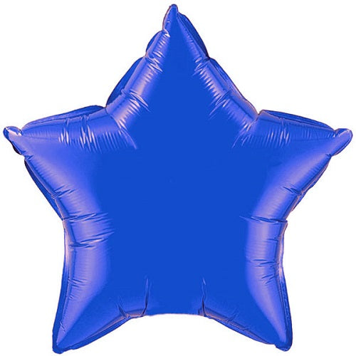 Party Balloon 18" Star  Blue Foil Balloon 