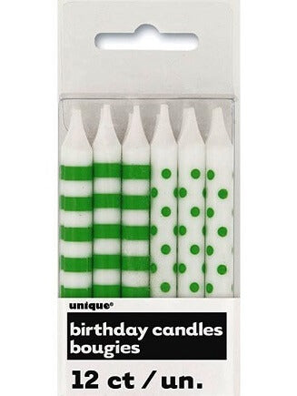 Party Balloon Happy Birthday Candle Set 