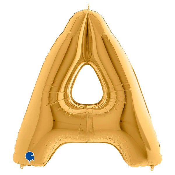 40" Gold Letter (A) Foil Balloon 