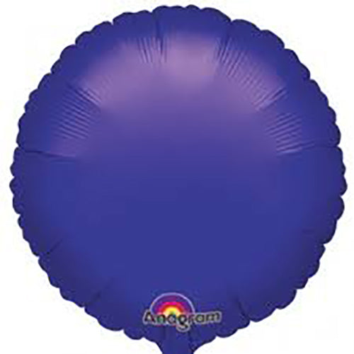 Party Balloon 9"Purple Round Foil Balloon S15 