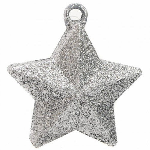 S60 WEIGHT, GLITTER STAR - SILVER