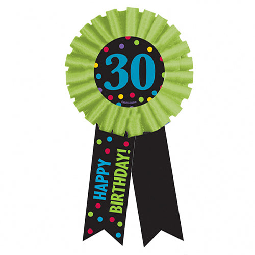 Party Balloon (6)Award Rbn 30th