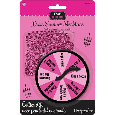 Party Balloon Team Bride Bachelorette Party Game Dare Necklace