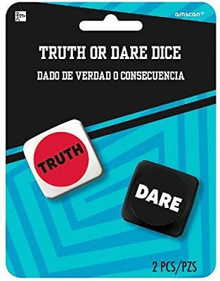 Party Balloon Truth &amp; Dare Dice Game