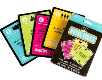 Party Balloon Novelty Card Game Royal Rules 