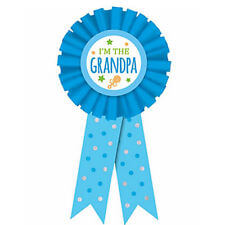 Party Balloons I'm the Grandpa Award Ribbon