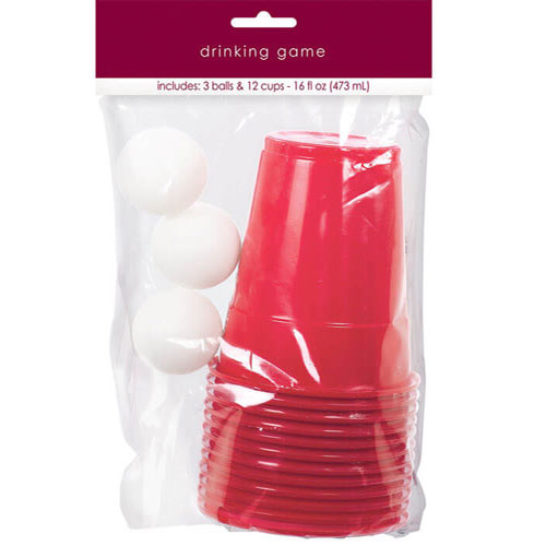 Party Balloons Cup &amp; Ball Drinking Party Game