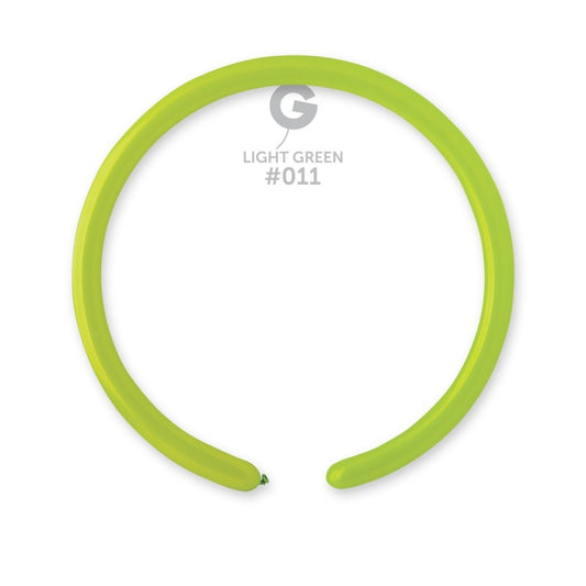 Party Balloon 1" Light Green Latex Balloons -100CT