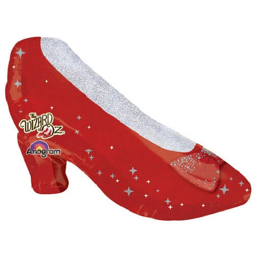 Party Balloon 29" The Wizard Ruby Red Slipper Foil Balloon P40