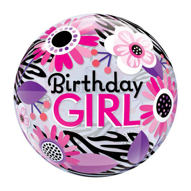 BIRTHDAY GIRL 22" FOIL BALLOON 