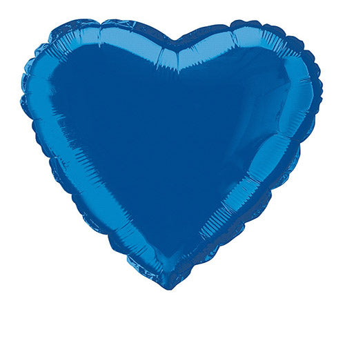 Party Balloon 18" Dark Blue Heart Foil Balloon