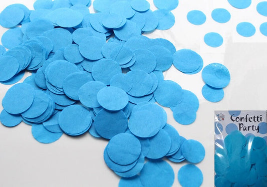 Party Balloon Pale Blue Paper Confetti Sachet 15Grm.