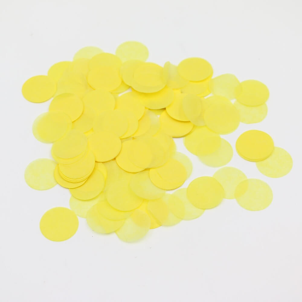 Party Balloons Lemon Paper Confetti Sachet 15Grm.