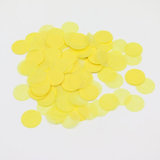 Party Balloons Lemon Paper Confetti Sachet 15Grm.