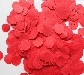 Red Paper Confetti Sachet 15Grm.