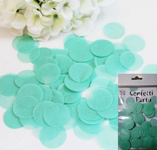 Party Balloon Turquise Green Paper Confetti Sachet 15Grm.