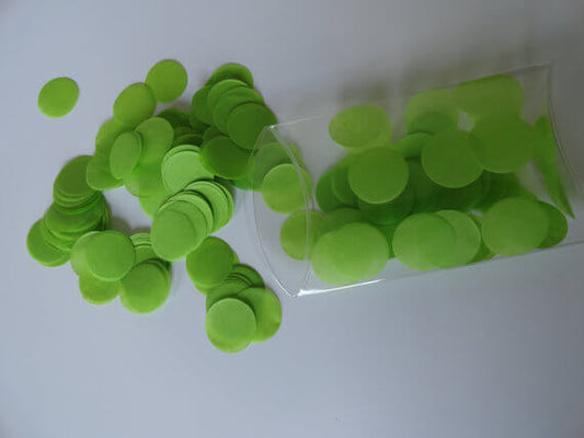 Party Balloon Lime Green Paper Confetti Sachet 15Grm.