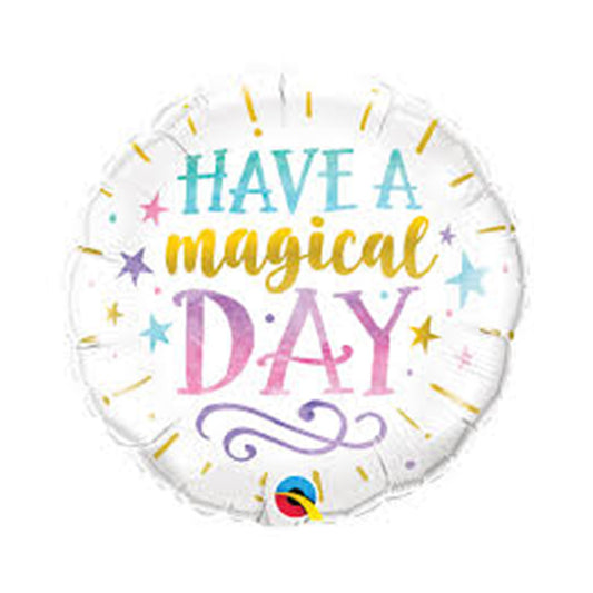 have a magical day foil balloon 