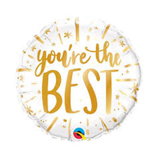 YOU ARE THE BEST 18" FOIL BALLOON 