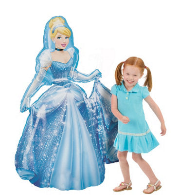 Party Balloon 48" Cinderella Air Walkers Foil Balloon P93 