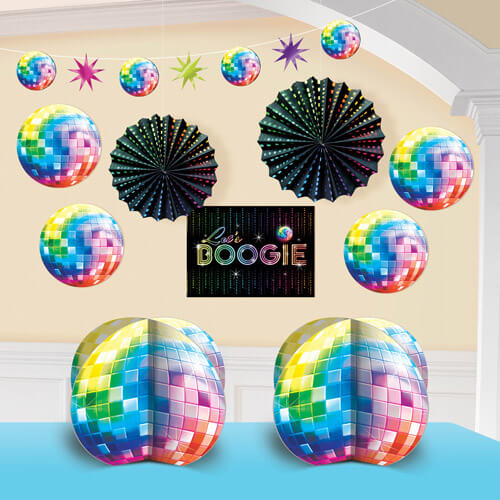 Party Balloon Decoration Kit Disco Party Fever