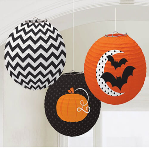 Party Balloon Mordern Halloween Paper Lantern