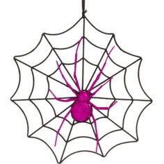 Party Balloon Gletter Spider And Web Decoration                                               