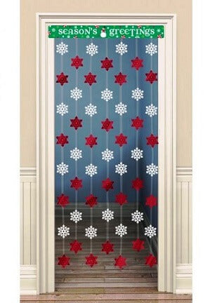 Christmas Door Curtain 