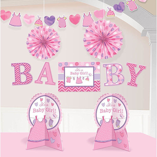Party Balloon (6)Dec Shwr Baby Girl Room Kit