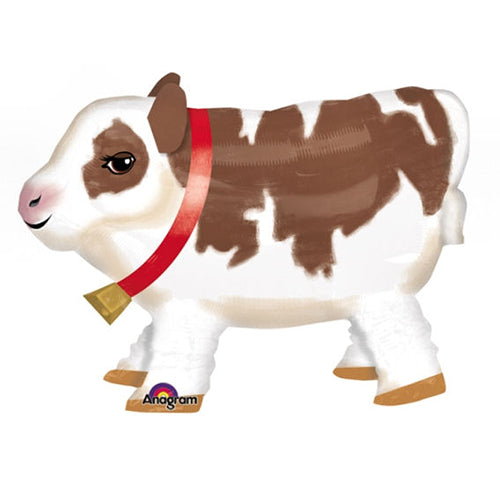 Party Balloon 28" Cute Cow Airwalker Foil Balloon P50