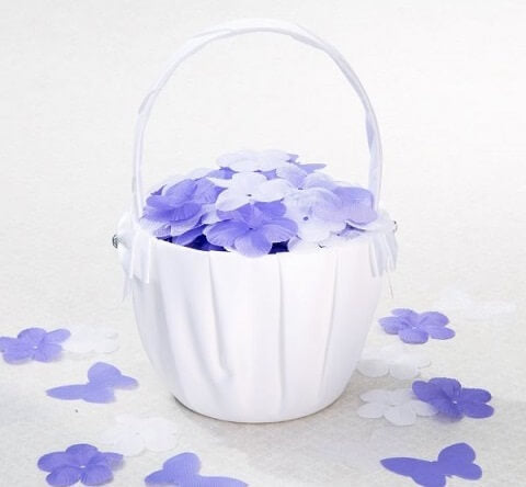 Party Balloon Lilac Fabric Flower &amp; Butterfly Confetti 300ct