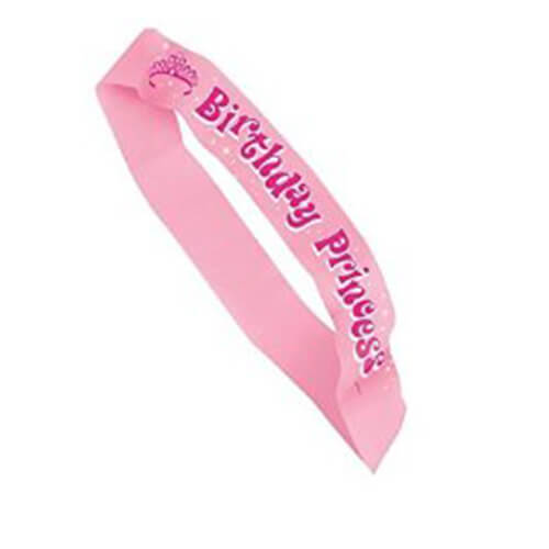 Party Balloon Pretty Princess Sash