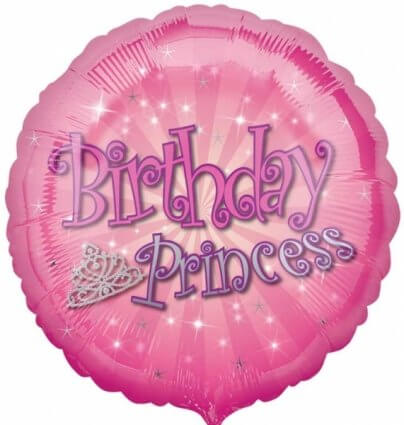 Party Balloon 18" Birthday Princess Foil Balloon