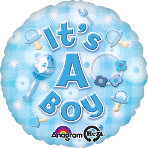 Party Balloon 18" Its A Boy Balloon Foil Balloon S40