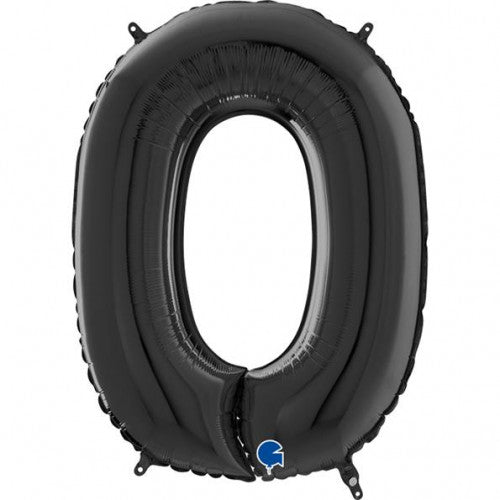 26" Black Number Balloon (0)
