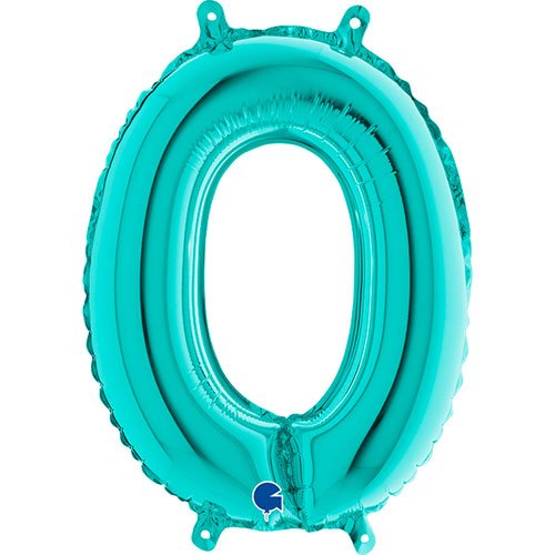 26" Tiffany Number Balloon (0) Foil Balloon 