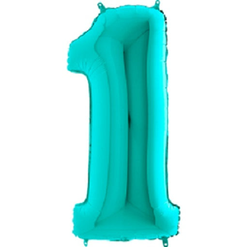 26" Tiffany Number Balloon (1) Foil Balloon 