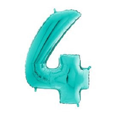26" Tiffany Number Balloon (4) Foil Balloon 